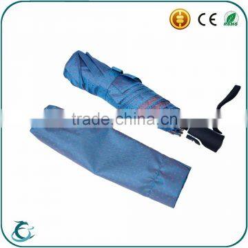 Hot Selling 19 Inch 6 Ribs Yarn-dyed Fabric Mini Fold Umbrella photo-5