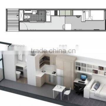 well design and comfortable prefabricated modular container houses