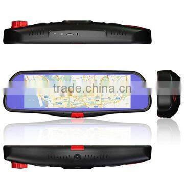 2016 Newest Android 5.0 rearview mirror 1080P 6.86inch 3G Car DVR with SIM card                        
                                                Quality Choice