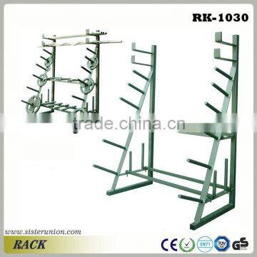 Multifunction GYM fitness storage rack for weight plates and Olympic bar