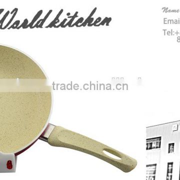 Aluminum 24cm frypan with soft touch