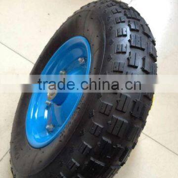 wheelbarrow tyre and inner tube 325/300-8 with various pattern