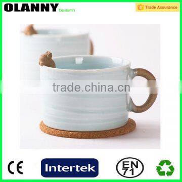 Promotion High Quality Wood Round Cork Coaster photo-3