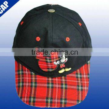 100% cotton summer children cap