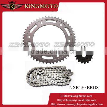 38-55 Teeth High Quality Alloy 7075 T6 Aluminum Motorcycle Chain And Sprocket Set For KINGMOTO