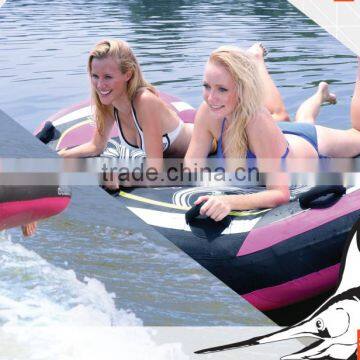 inflatable girl's skiing mattress