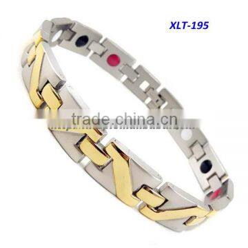 2014 Made in China Manufacture Stainless Steel Magnetic Bracelet