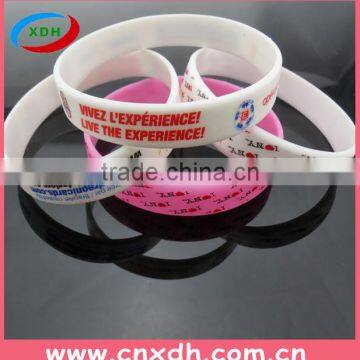 New product printed silicon wristband