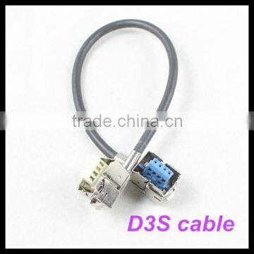 d3s d3r d3c hid kits xenon lamp socket d3s cable harness d3s male socket
