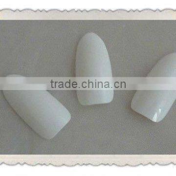 White 500Pcs Professional Oval-shaped Nail Tips HN1255