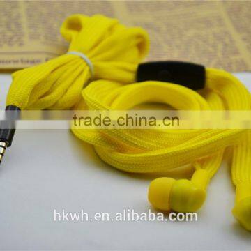 Deep Bass Metal Cheap Colorful Waterproof Shoelace Earphone photo-3