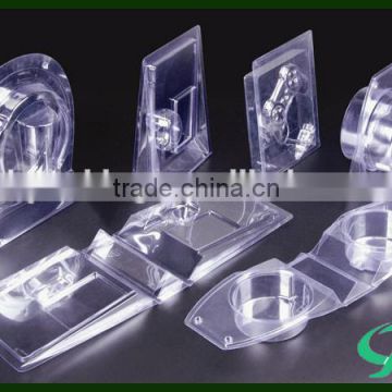 sale to overseas top design plastic clamshell for products packing with high quality