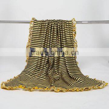 2016 Newborn Baby Muslin Swaddle Blanket 100% Organic Cotton Tartan Blanket photo-4