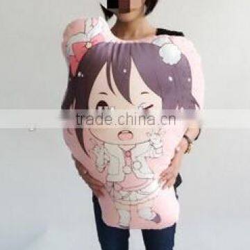 Fabrics Made Pillowcases Pillow Covers Anime Dakimakura Irregular Shaped Love Live! Muse New 2016 Custom Printed photo-3