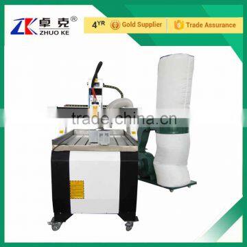 Mach3 Controller CNC Engraving Machine For Aluminum Rosewood 600*900MM With Dust Collector To Keep Clean