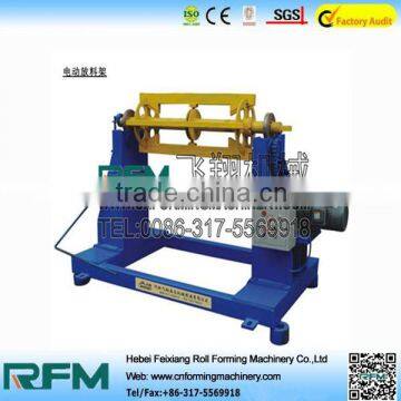 FX 5 ton hydraulic galvanized steel coil decoiler for sale