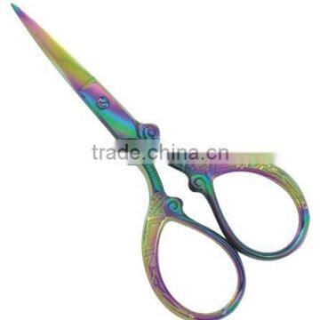 Cuticle Scissors Titanium coated