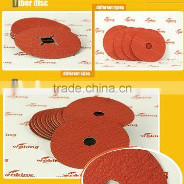 Resin over resin ceramic fiber disc made in china