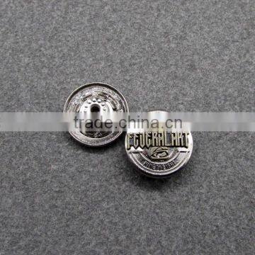 Rolling Plating Silver Denim Button photo-2