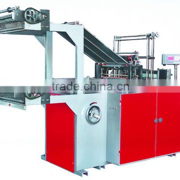 new china 550mm width automatic machine making shopping bags (plastic PE PP)