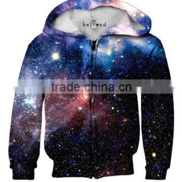 custom sublimation Galaxy Hoodies