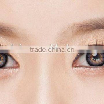 Korea rainbow color contact lens yearly 7 colors available