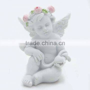 New arrival mini size resinic angel figurine resin angel statue
