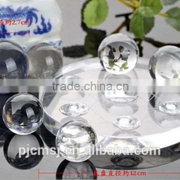 personalized transparent crystal ball wholesale for gift & souvenir favor