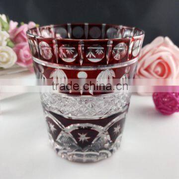 350ml beautiful crystal cup glass cup for wedding party and home