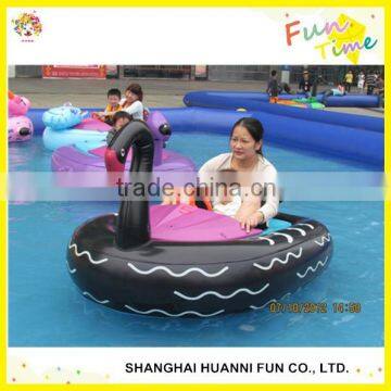 2015 Best-selling kids aqua inflatable electric battery bumper boat for sale