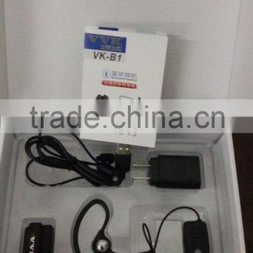 VVK VK-B1bluetooth earphone from Vksantong manufacturer wwalkie talkie wireless bluetooth headset