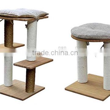 2016 new design cat tree simple cat house