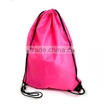 12 oz Black Cotton Drawstring Bag