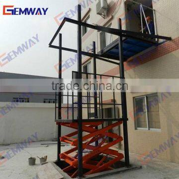 1 ton stationary electric hydraulic scissor lift table