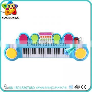 Top selling toy piano with microphone musical instrument electric piano