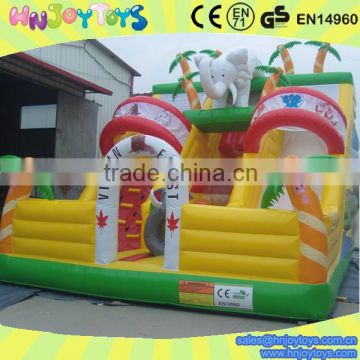 Alibaba China Games Inflatable Kids Elephant Slide