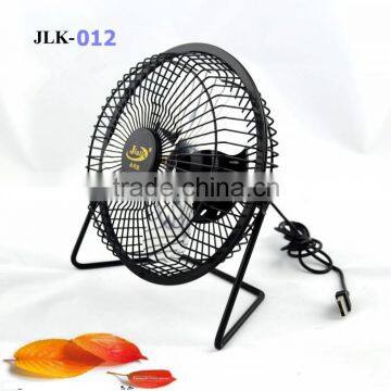 Wholesale 6 inch full metal ajustable air cooling table fan with USB plug
