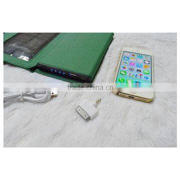 8400mAh Folded Portable Solar Charger Power Bank Solar Energy Power Banks For Ipad Mini