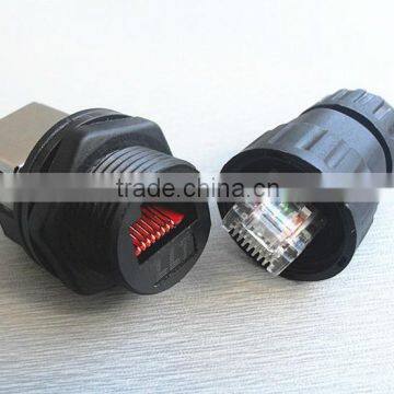 8P8C Quality Field Installable Panel Mounting RJ45 Connector photo-4