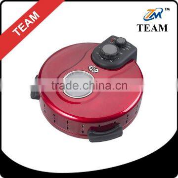 Electric Rotating with timer and looking window pizza oven