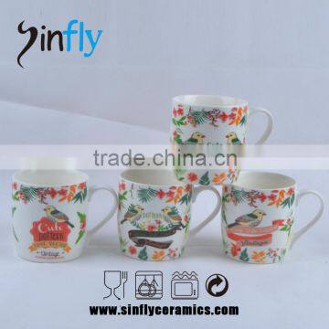 Hot Selling Decal Ceramic Mug Tea Cup for Promotions