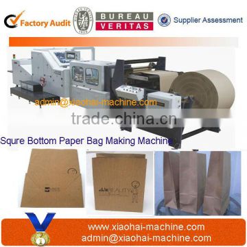 Block Bottom SOS Paper Bag Machine