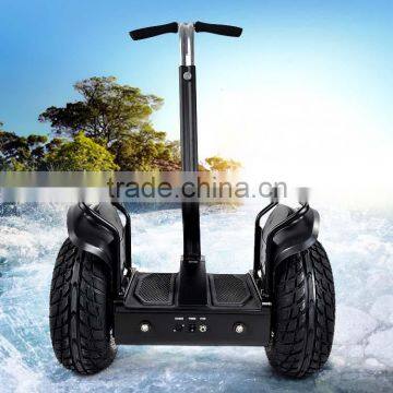 new 1000w*2 19 inch off road big wheel self balance electric skywalker scooter with led light ,and remote