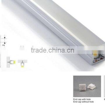 IP55 ultra thin aluminum led profile housing for cabinet or bath room light