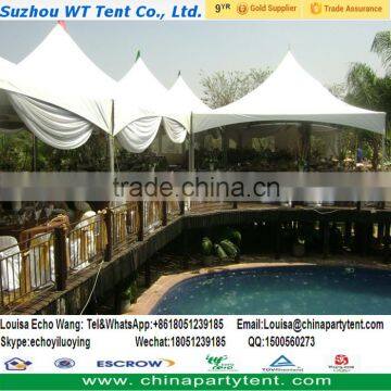 Outdoor Aluminum Gazebo Tent For Swimming Pool Side Parties