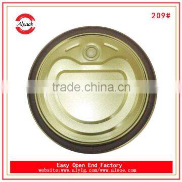 209# Canned Lupin Beans Lid Tinplate Easy Open End photo-2