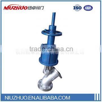 Factory Store Discharge Valve With Pneumatic or Electric Actuator no Dead Zone off Operating for Layout Made in China photo-3