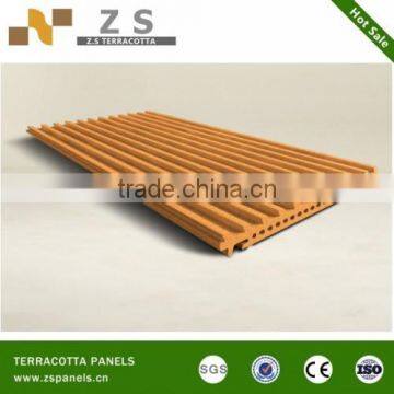 Eco-friendly Construction Material, Terracotta Panel , Terracotta Curtain Wall Panel Facade Wall System photo-6