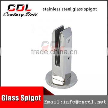 stainless steel handrail accessories glass spigot