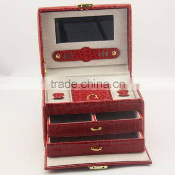 China wholesale wedding favor hot new products for 2015 jewellery box concealed hinge